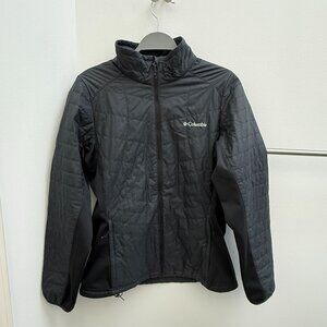 Columbia Women's Softshell Black Omni-Heat Jacket Size M EUC
